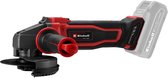 Einhell Accu Haakse Slijper TE-AG 18/115-2 Li Solo - Power X-Change - 18 V/Li-ion - Ø115 mm - 8.500 t/min - Max. Snijdiepte: 28 mm - Excl. Accu, Lader en Slijpschijf