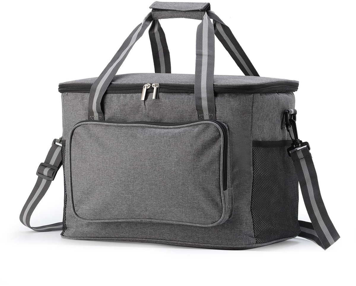 Dailygoods- Koeltas 24 Liter - Opvouwbare Isolatietas - 4-Laagse Isolatie - Ideaal voor Eten en Dranken - Maximaal 12 Uur Koeltijd - 300D Oxford-Stof