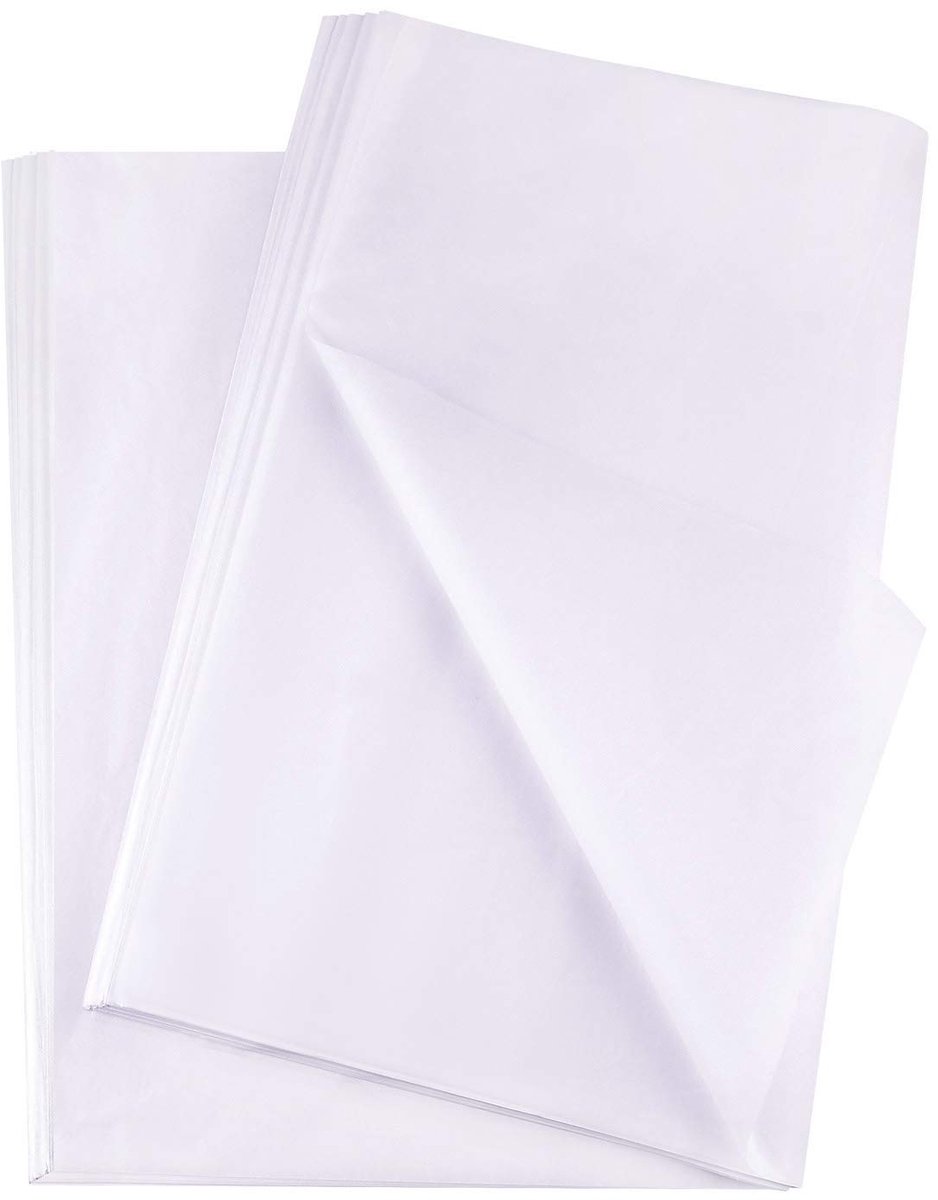 Dailygoods- Tissuepapier 100 vellen - Kerst inpakpapier - Geschenken - DIY ambachten - 17gsm papier - Afmetingen 35 x 50 cm
