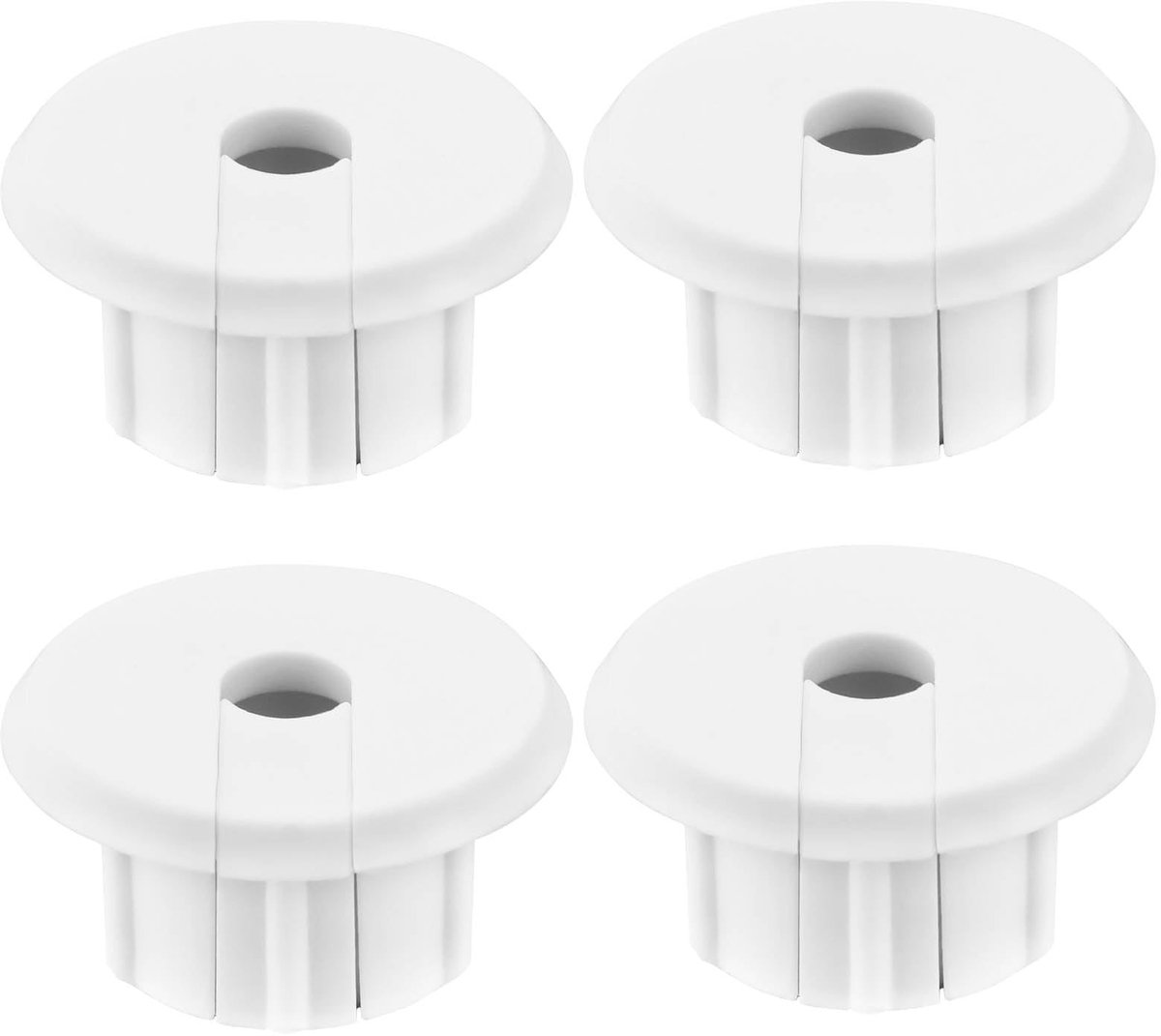 Dailygoods- Doorvoerkabel 4 stuks - Wandgatbus 1 inch - Kunststof - Draadgaten - Starlink Ethernet - Eenvoudige installatie - Kabeldoorvoer