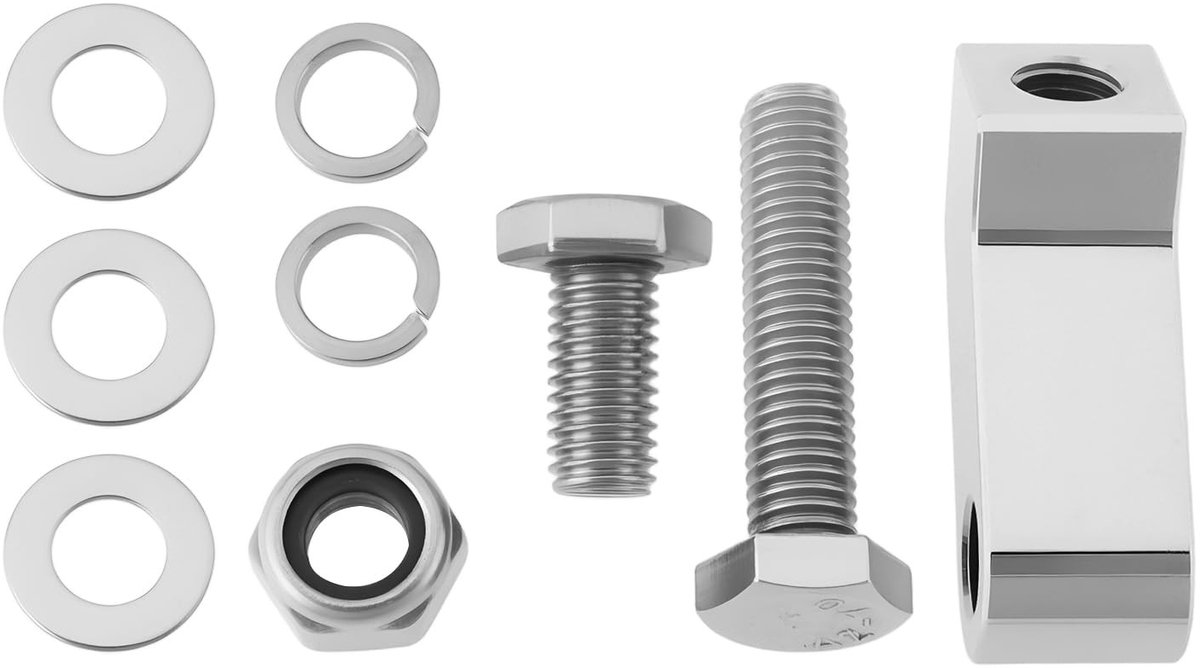 Dailygoods- Hoofdlicht Montage Kit - Lamp Beugel - CNC Aluminium - Vorkvormige Houder - Geschikt voor 3/4 Inch Beugel - Roestbestendig - Lampbeugel