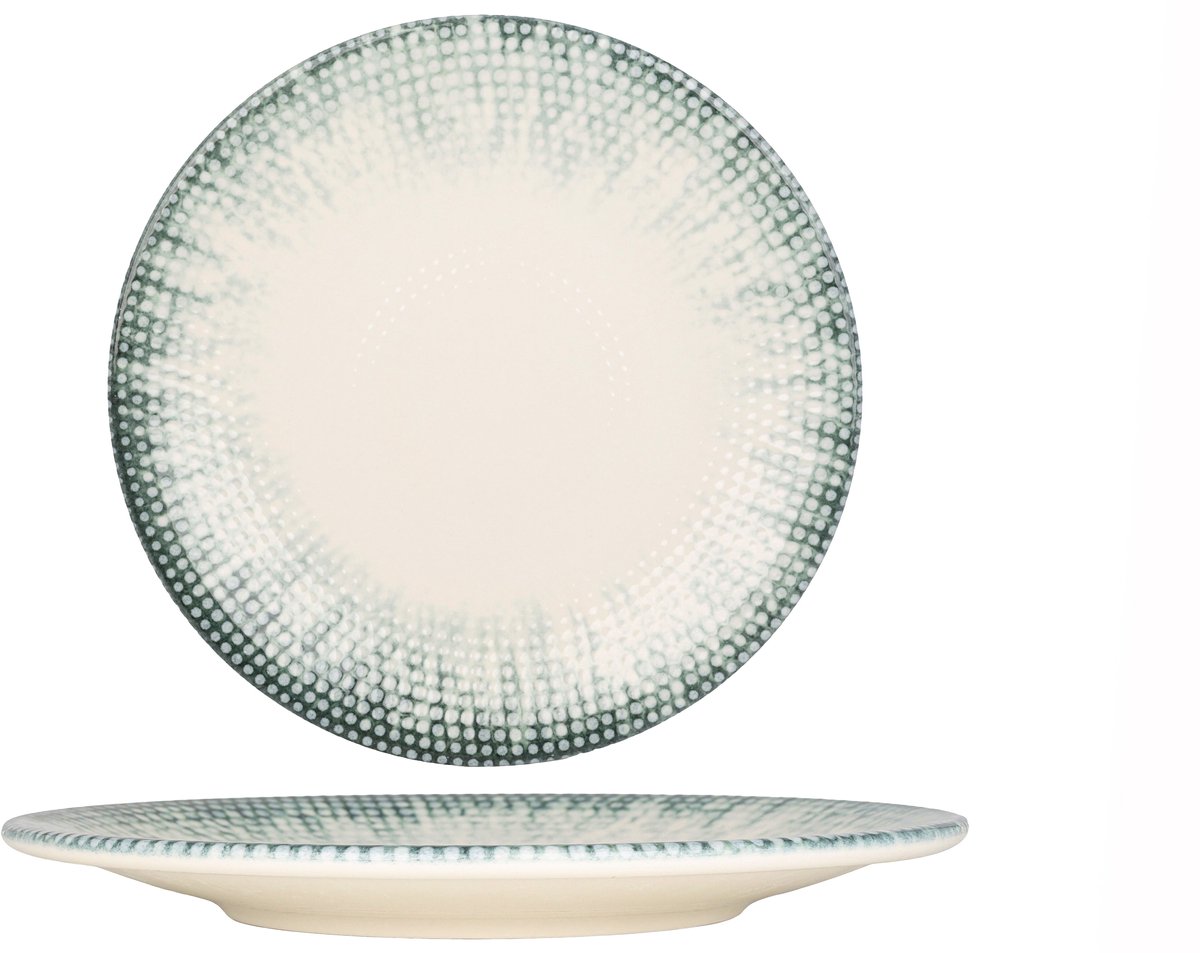 Kütahya Porselen Dinerbord - Iceberg - Porselein - 30 cm - set van 6