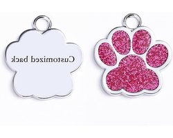 Hond Kat Gegraveerde Pet ID Naam Anti-Lost Pet Name Tag Plaat Kat en Hondenhalsband AccessoiresGeschenken
