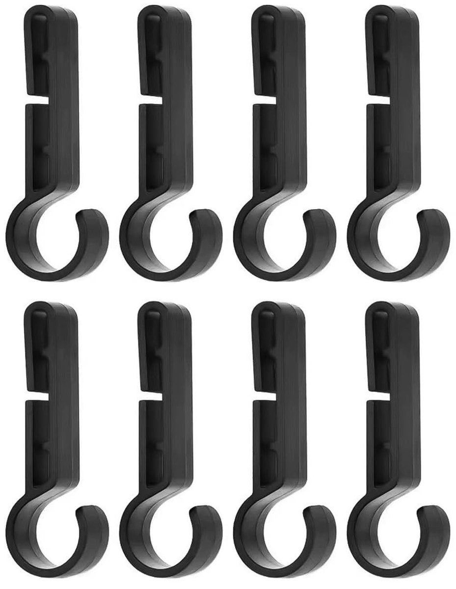 Dailygoods - Set van 8 Antislip Helmclips voor Veiligheidshelmen