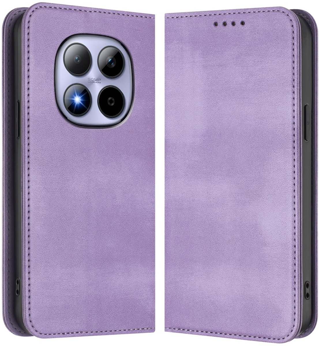 Dailygoods - Wallet Telefoonhoesje voor Xiaomi Redmi Note 15 Pro 4G met RFID Blokkering