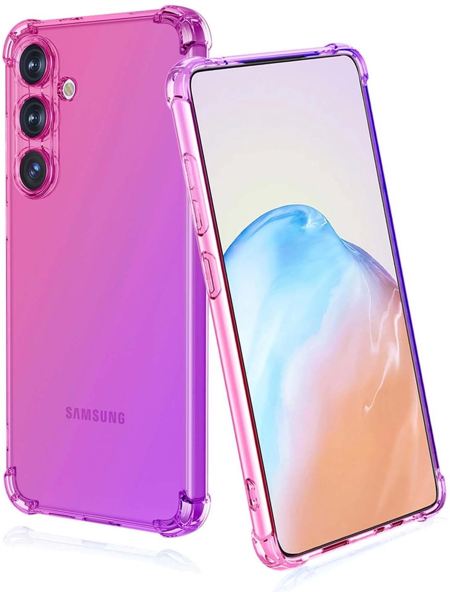Dailygoods - Siliconen Beschermhoes voor Samsung Galaxy A36 5G Transparant