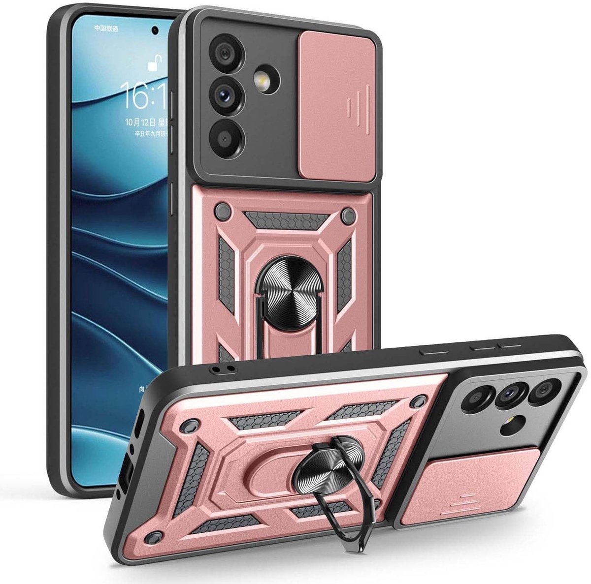 Dailygoods - Schokbestendige Beschermhoes voor Samsung Galaxy A56 5G