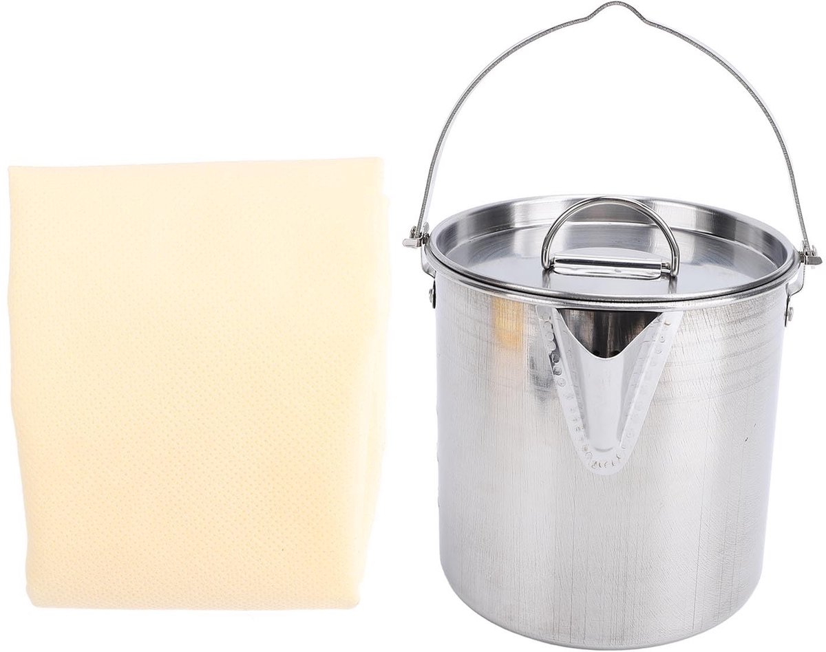 Dailygoods - 1.2L RVS Draagbare Camping Koffie- en Theepot