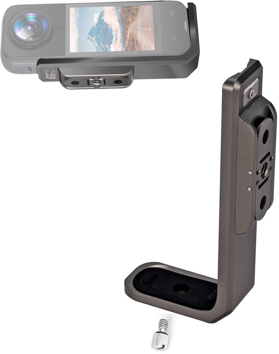 Dailygoods - Horizontale Aluminium Montagebeugel voor Actiecamera