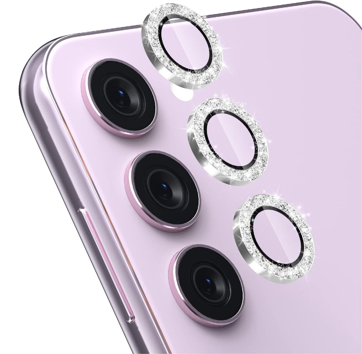 Dailygoods - Camera Bescherming voor Samsung Galaxy S25 FE met Dubbele Beveiliging