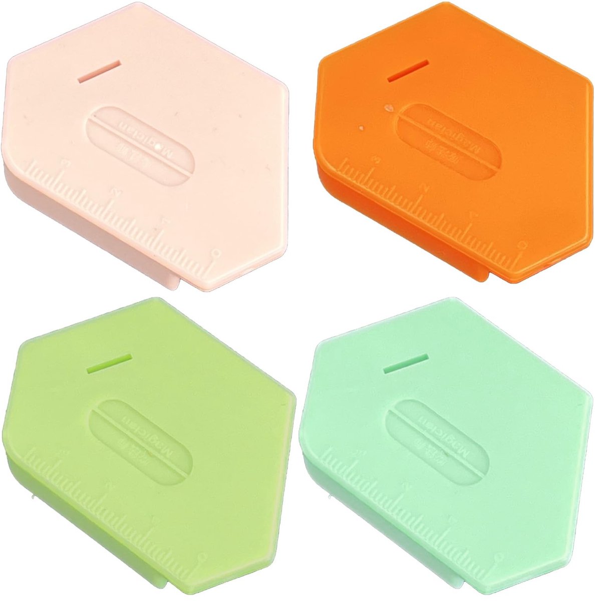 Dailygoods - 4-delige Magnetische Naadgids voor Naaimachines