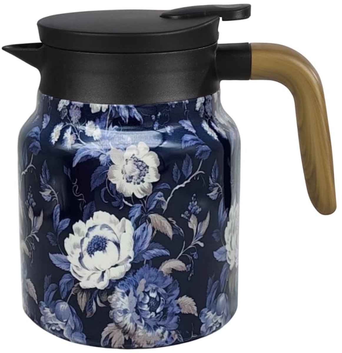 Dailygoods - Roestvrijstalen Theepot met Verwijderbare Theezeef en Deksel