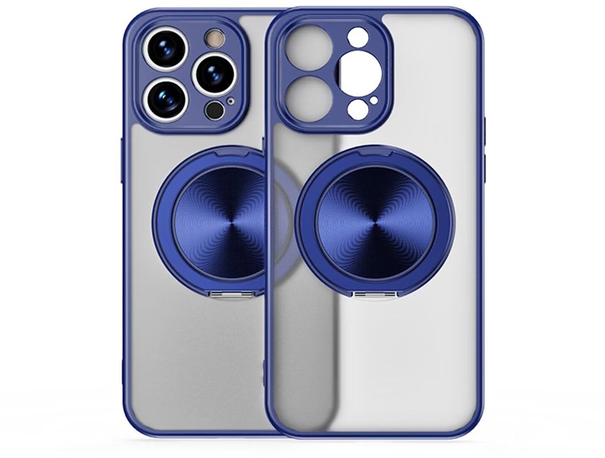 Dailygoods - Magnetische Beschermhoes voor Smartphone met 360° Ringstandaard
