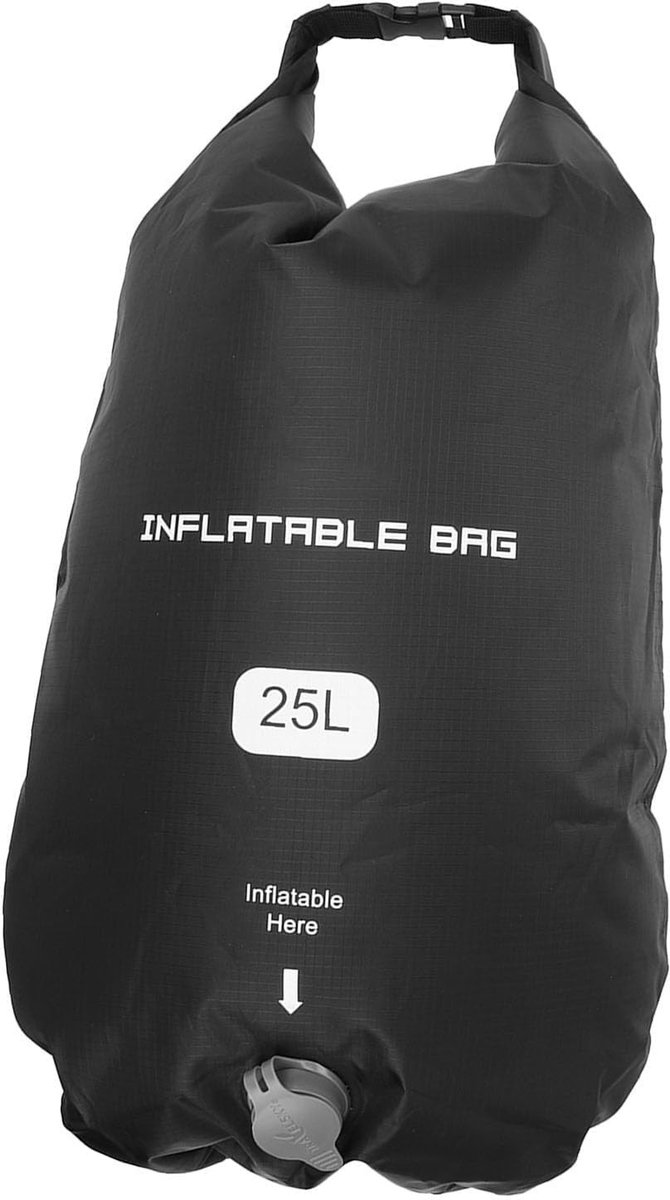 Dailygoods - Multifunctionele Opblaasbare Tas voor Kamperen en Reizen
