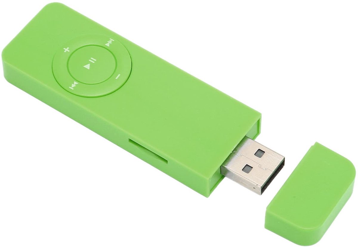 Dailygoods - USB Mp3 Speler met HiFi Geluid en Oortelefoon