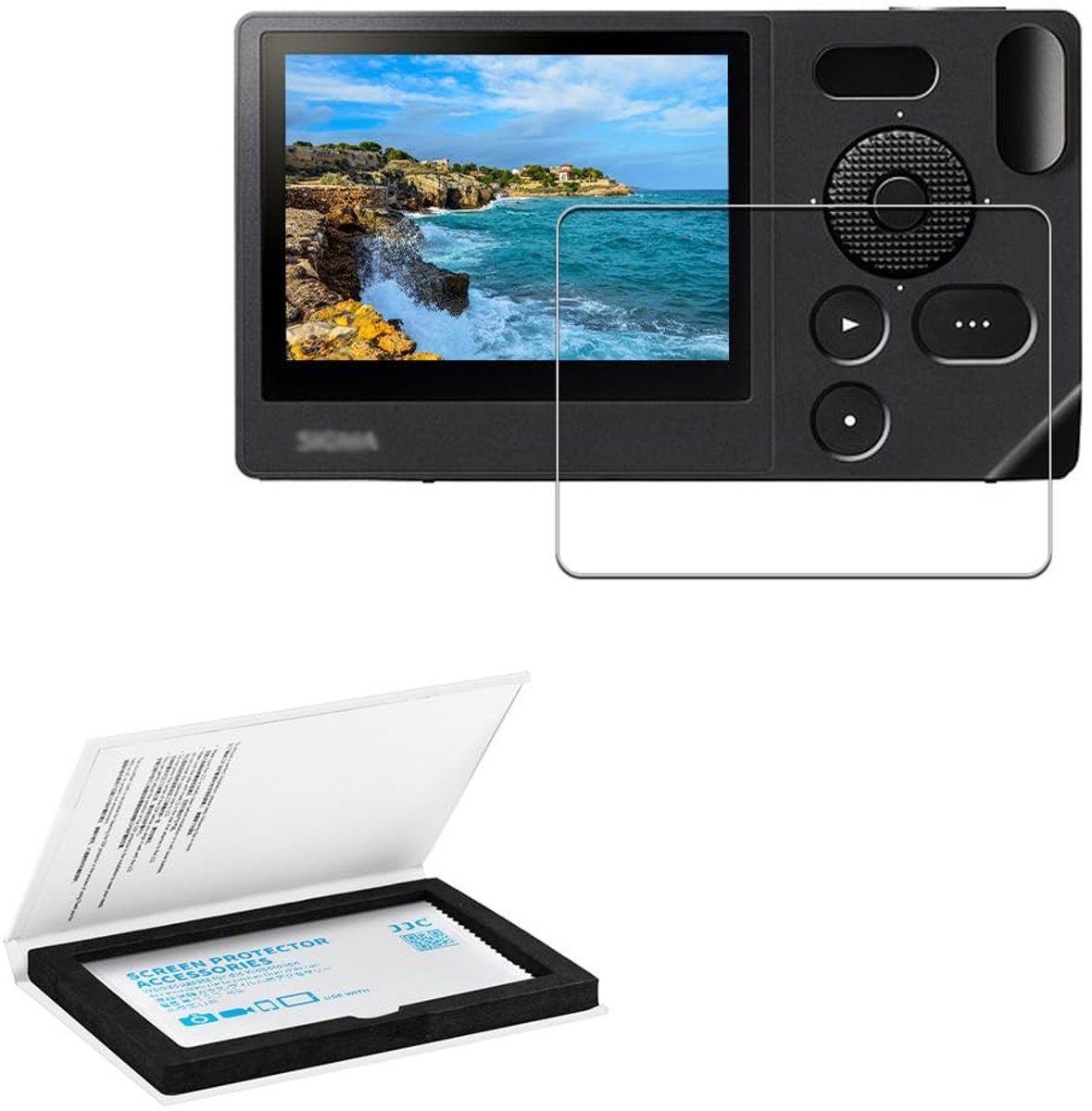 Dailygoods - Gehard Glazen Schermbeschermer voor Digitale Camera