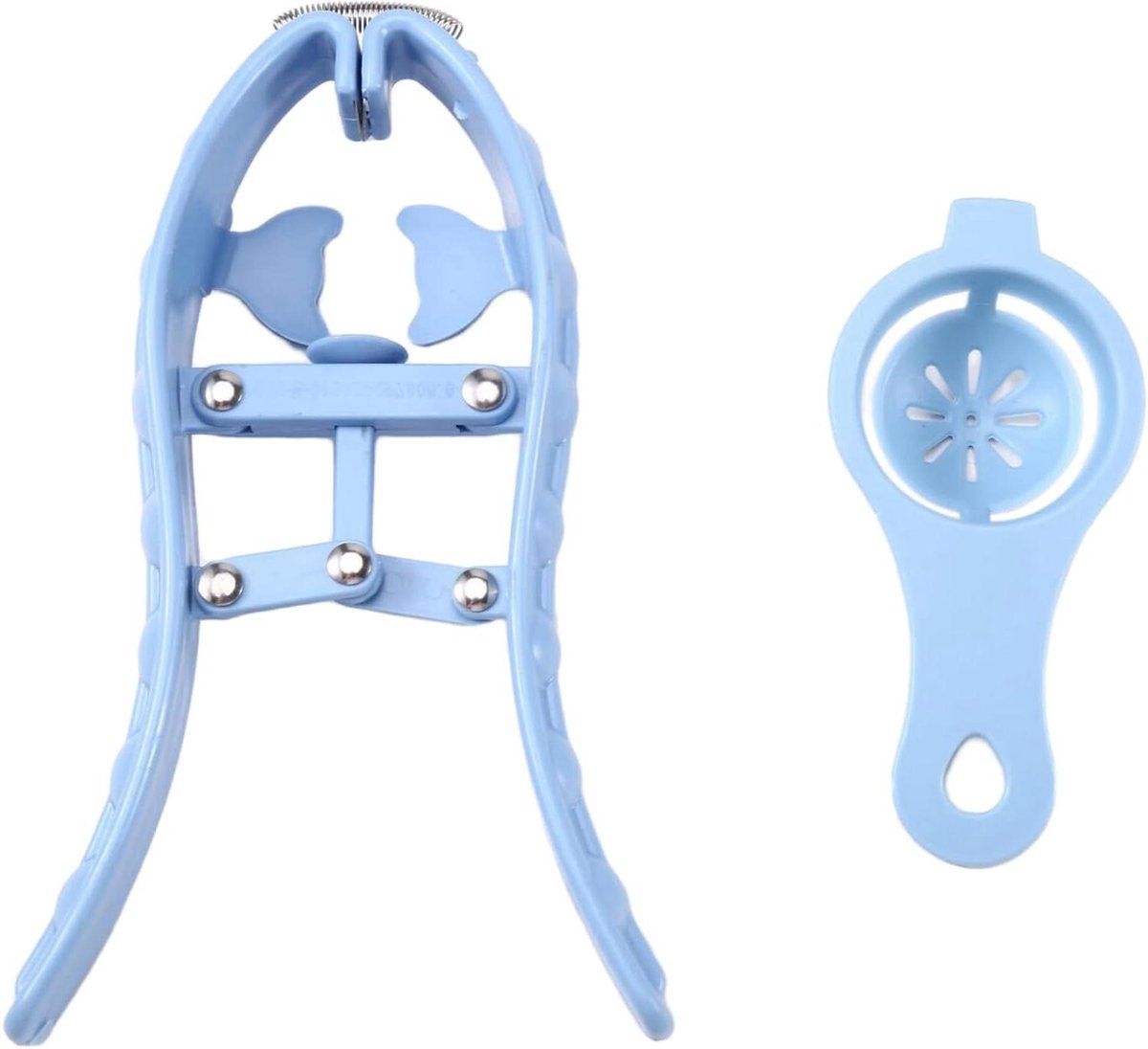 Eiersnijder Gereedschap - Ei opener - Keuken Hulp - Visvormig Design - Alle Maten - Blauw