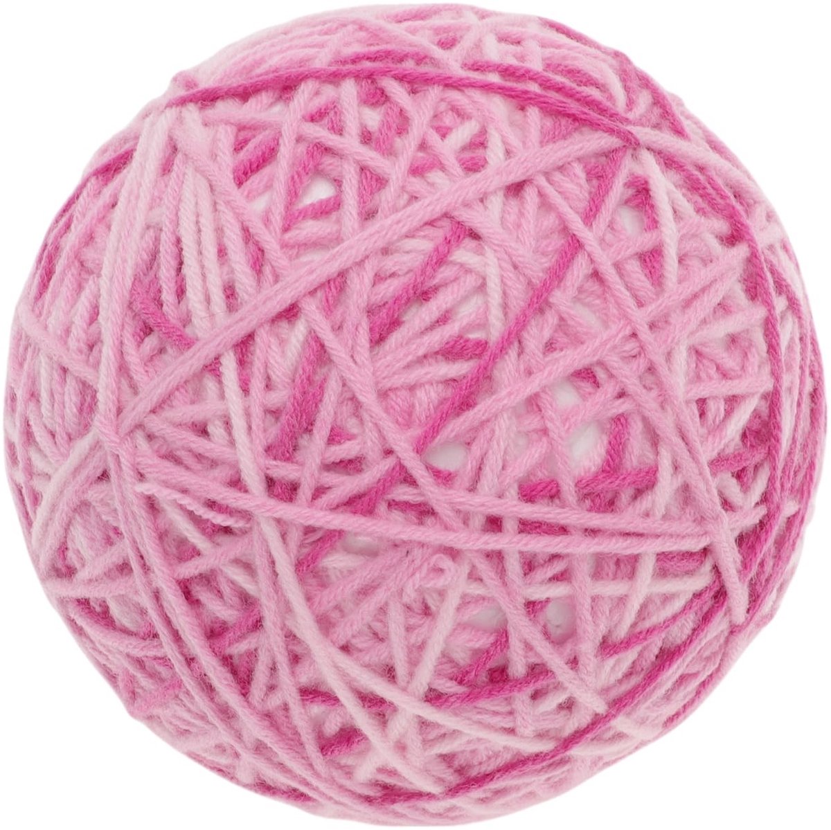Innovra - Dailygoods - Kauwbal voor Katten met Bel, Diameter 10 cm, Roze Rood