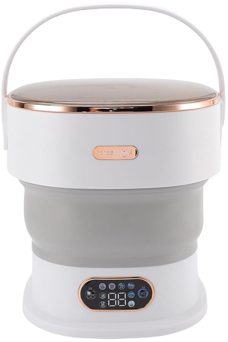 Compacte Wasmachine Mini Washer Kleine Was Zachte Centrifuge 13 Liter Wit