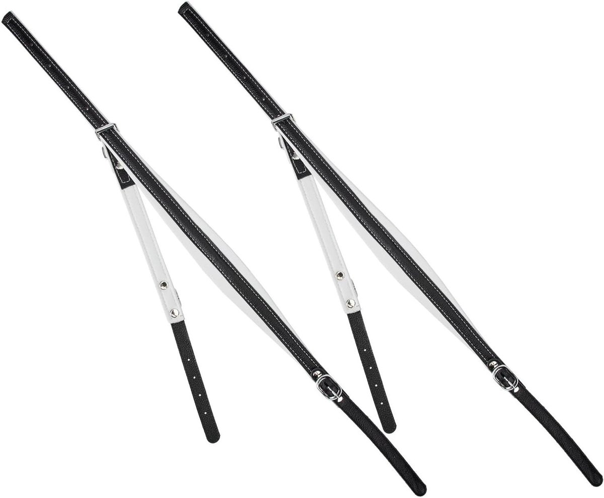 Accordeonriem - Instrumentenband - Muziek Maken - Verstelbare Lengte - 60-120 cm - Wit