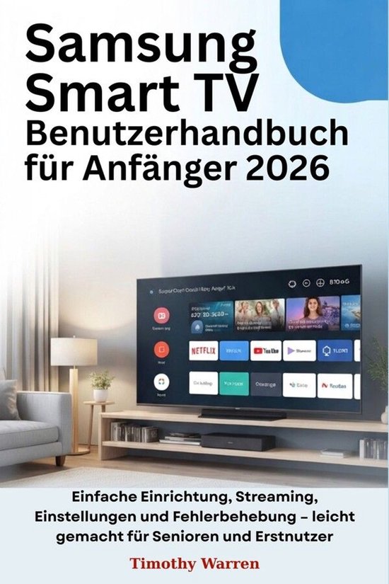 Samsung Smart TV Benutzerhandbuch für Anfänger 2026 - cover