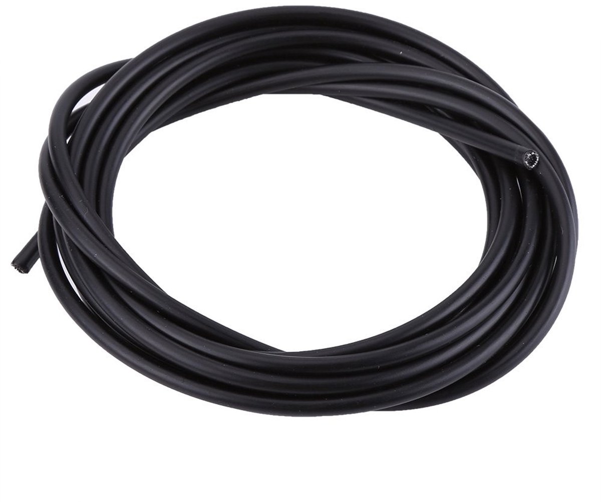 Dailygoods - Dailygoody - Fietsremkabel - Vervangingsset - 3 Metres - Zwart - Schakel- en remkabels - Geschikt voor Race en MTB - Hoogwaardige prestaties