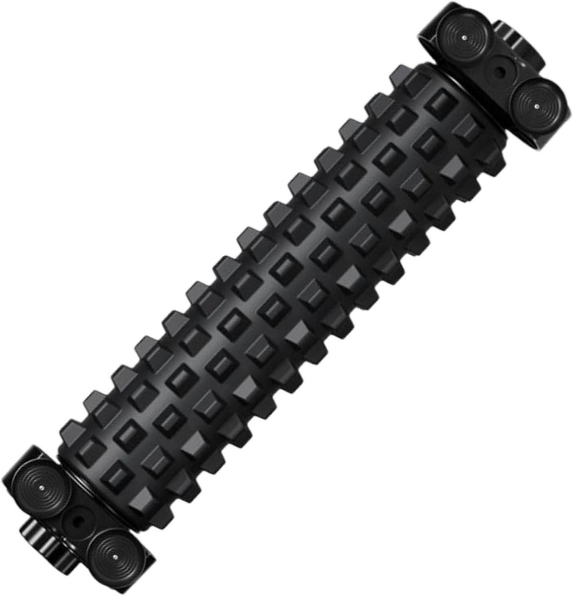 Spierroller met houder - Massage tool - Herstel na sport - Zuigkracht montage - 58 cm - Zwart
