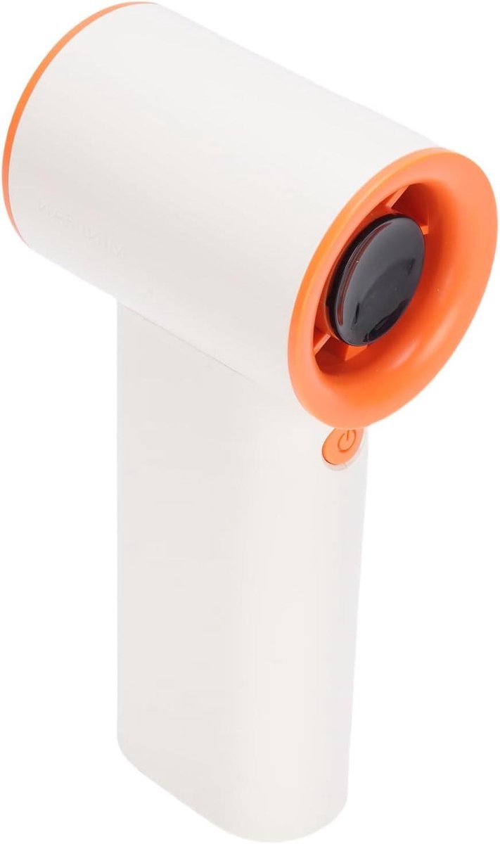 Draagbare Ventilator - Zakventilator Handventilator - Verkoeling Onderweg - Traploze Snelheid - 13 cm Diep - Wit