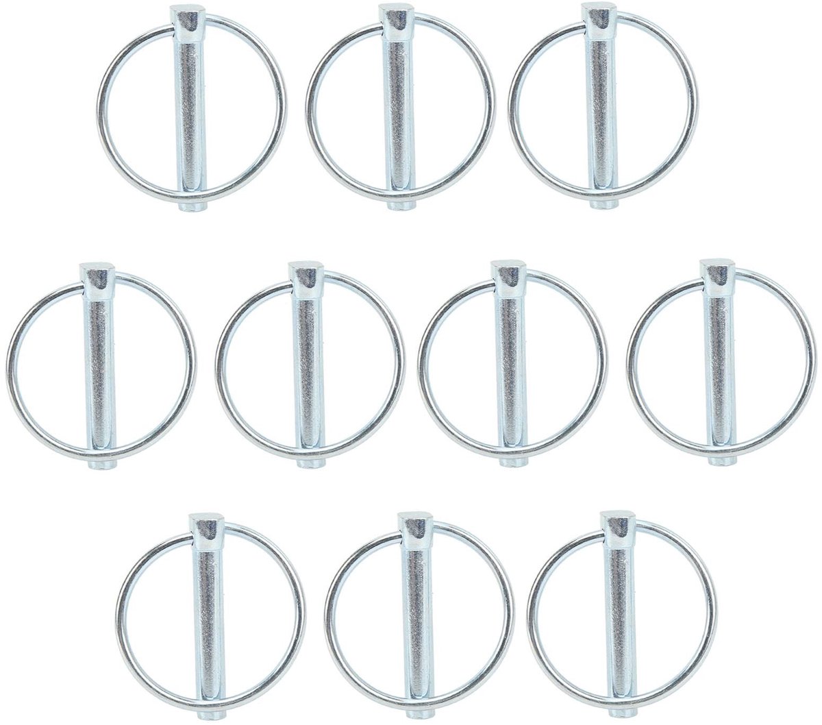 Dailygoods - Snelspanpen Set van 10 voor Bevestiging en Klemmen
