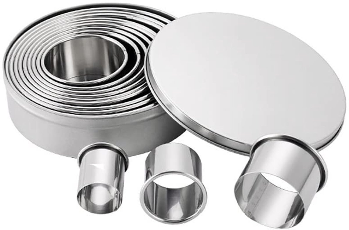 Dailygoods - 12 Stuks Mini Koekjessnijder Set voor Bakplezier