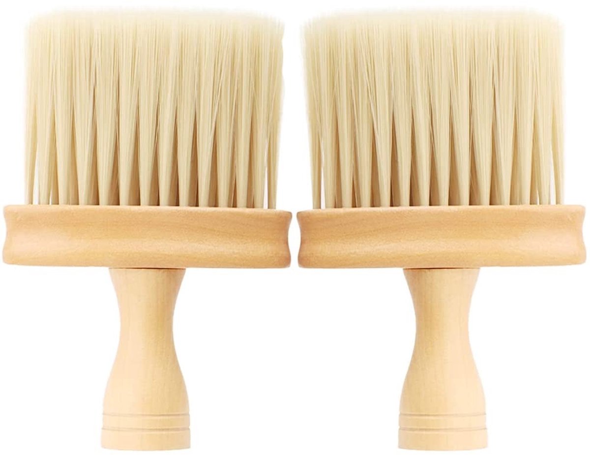 Dailygoods - Set van 2 Professionele Barber Halsstofborstels