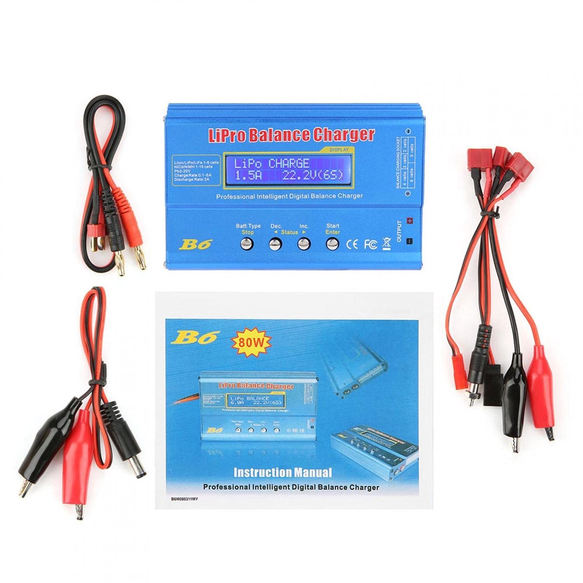 Dailygoods - Professionele Balansoplader voor Lipo Accu's