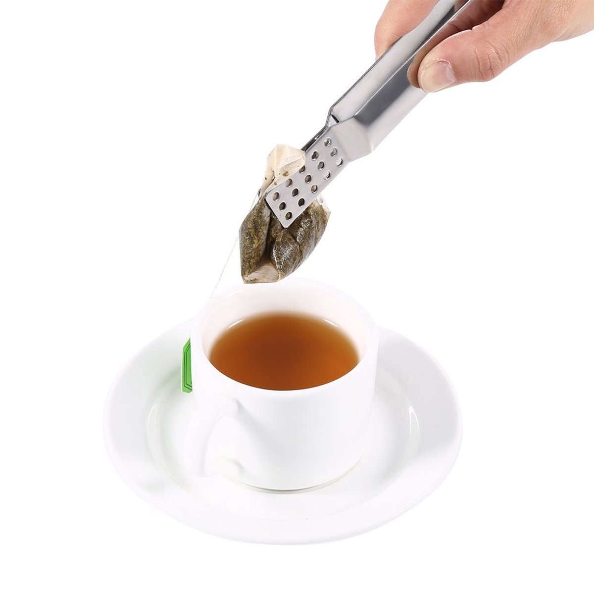 Dailygoods - RVS Keuken Klem Tong voor Voedsel en Thee