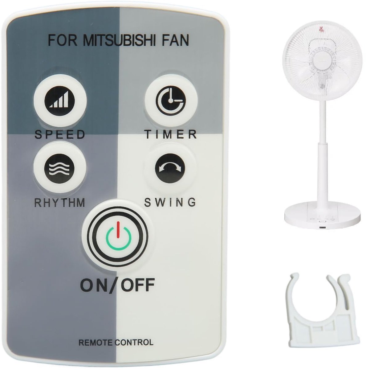Dailygoods - Universele Afstandsbediening voor Ventilator