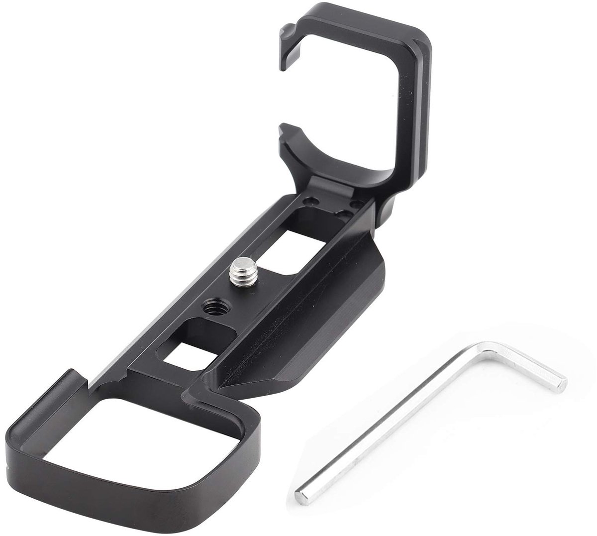 Dailygoody - Aluminium Camera Verticale Snelwisselplaat - Robuuste L-houder - Perfecte Pasvorm - Eenvoudig te Bevestigen - Geschikt voor Sony A6000