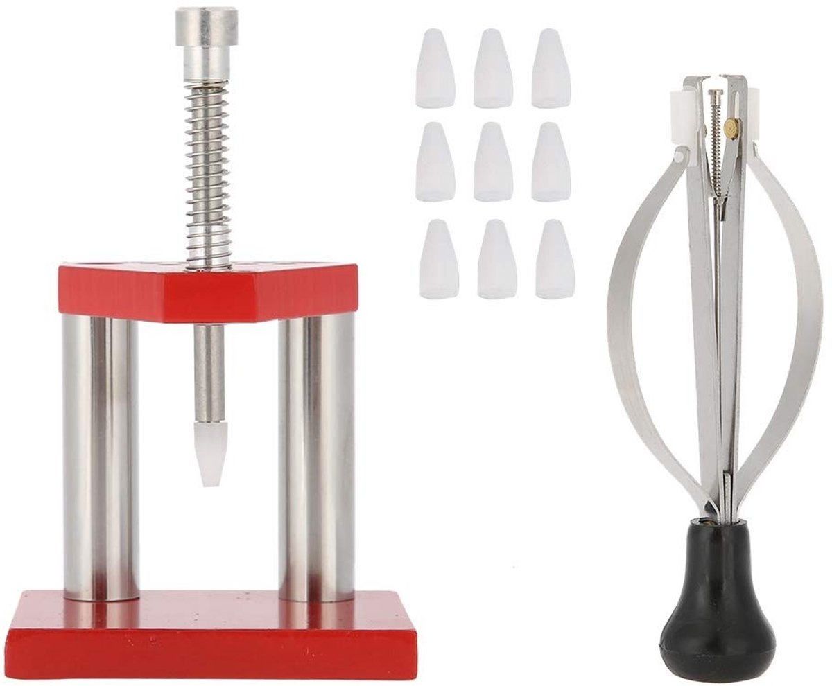 Dailygoods - Dailygoody - Wijzerwijzerverwijderaar - Professioneel Horlogemakersgereedschap - Duurzaam Staal - Handige Klokverwijderaar - Voor Horlogemakers - Perf