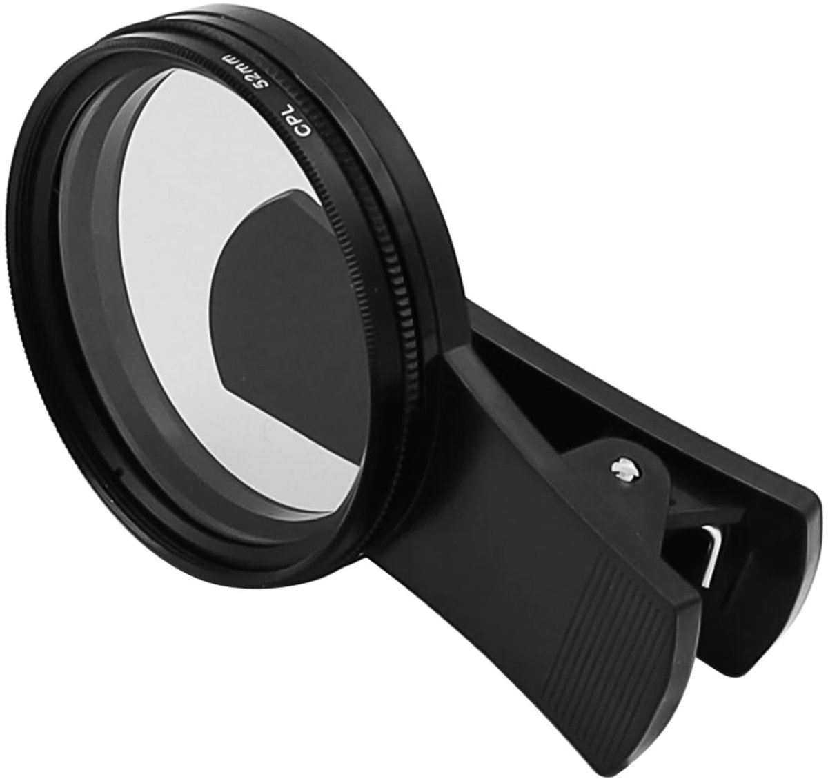 Dailygoods - 52mm Clip-on CPL Telefoon Camera Lens Filter