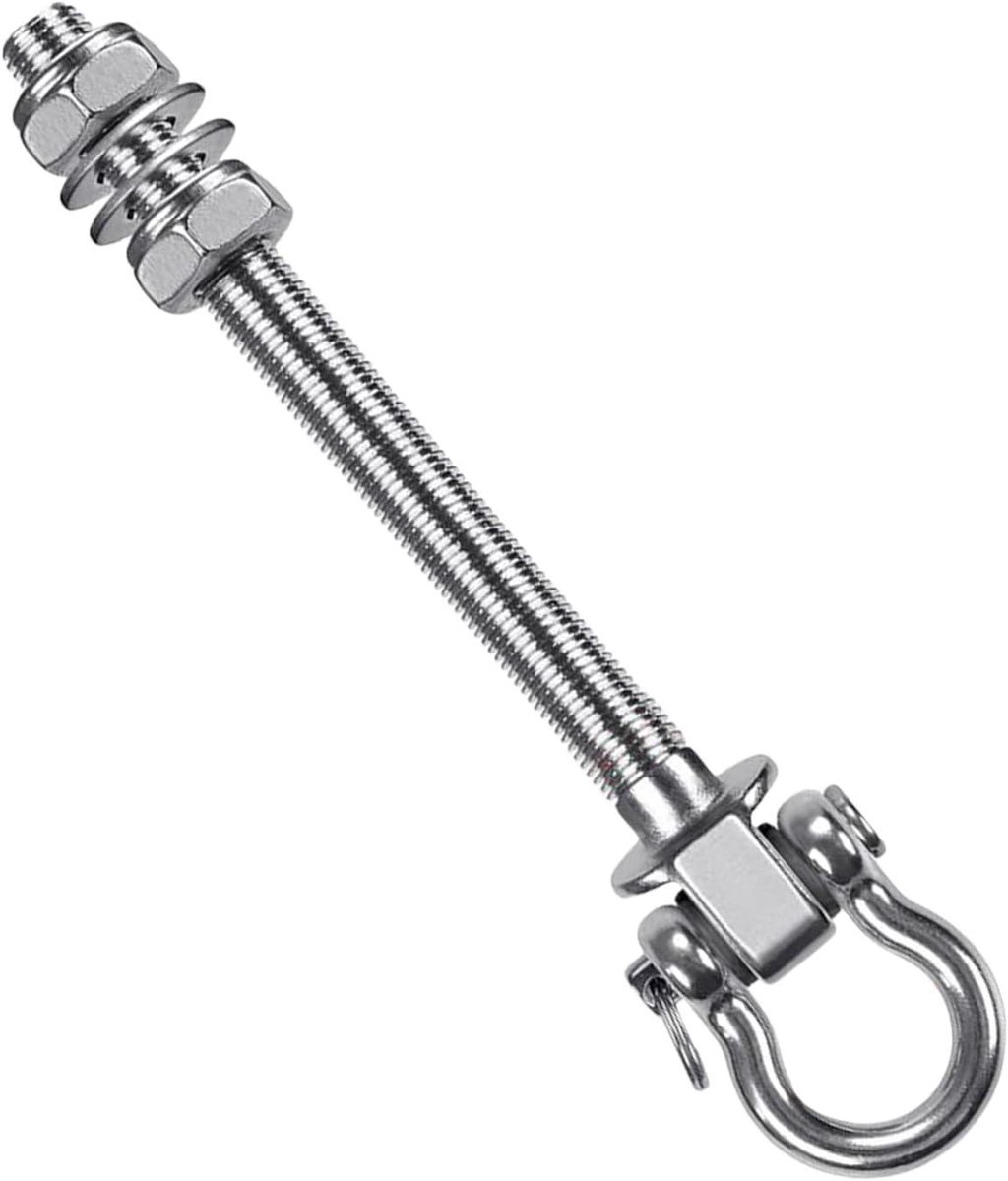 Hangmat Ophangset - Schommel Hangers - Ontspanning Creëren - Roestvrij Staal - 680kg Draagvermogen - Zilverkleurig
