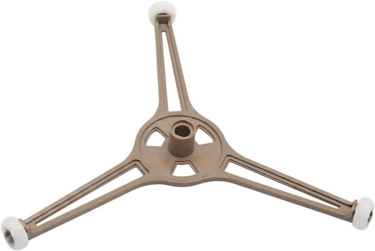 Draaitafel Steun - Magnetron Ring - Gelijkmatig Verwarmen - Stille Rotatie - 15.9 cm - Wit