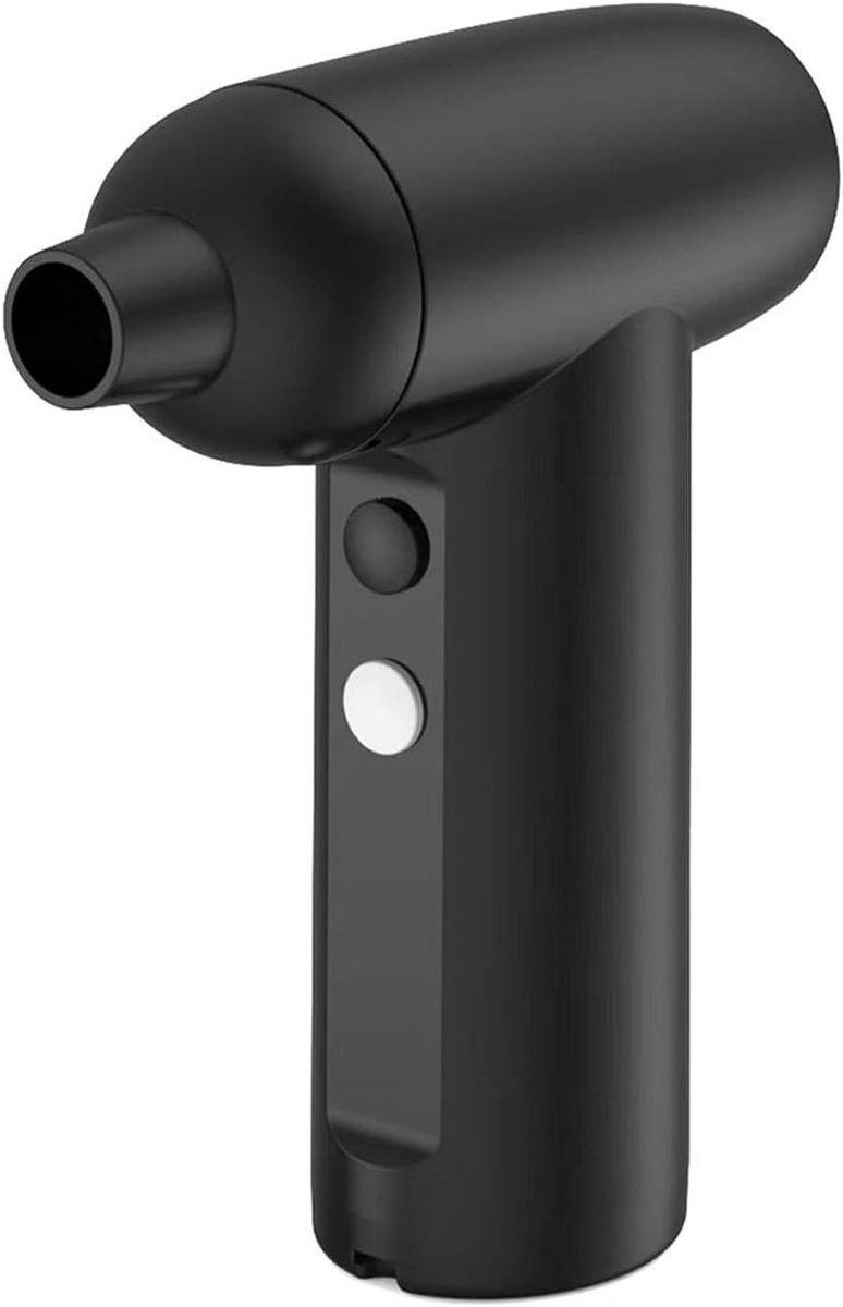 Draagbare Ventilator - Handventilator Oplaadbaar - Persoonlijke Koeling - 3 Snelheden Instelbaar - 3300mAh Batterij - Zwart