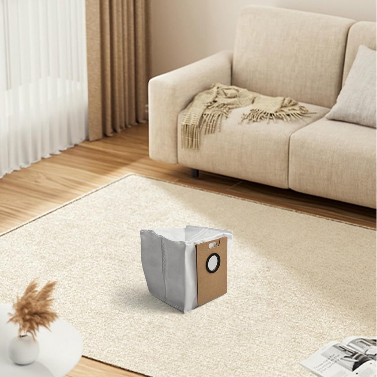 Stofzuigerzakken - Reservezakken - Schoon Huis - Grote Capaciteit - 5 Stuks - Wit