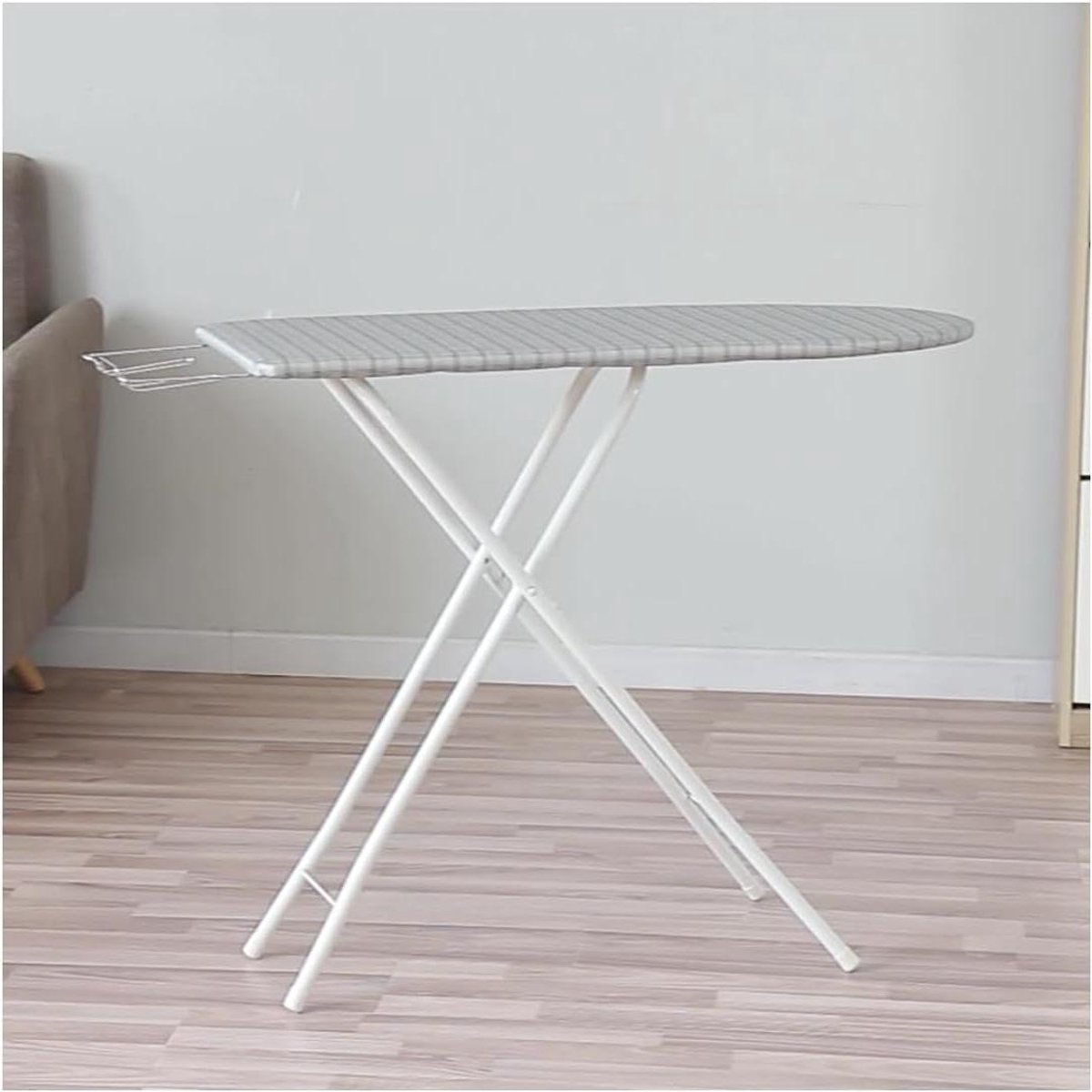 Strijkplank - Strijktafel - Efficiënt Strijken - In hoogte verstelbaar - 107x31cm - Stijl 1