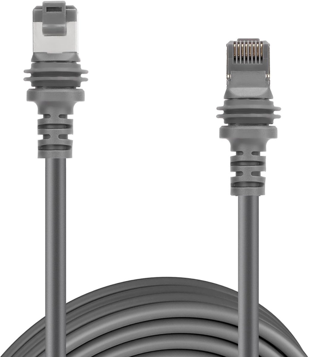 Cosensi - Dailygoods - Dailygoody - Gen 3-kabel - Waterdichte Kabelverlenging - Eenvoudige installatie - 100FT - 2000 Mbps - Geschikt voor Buiten - V3 Model