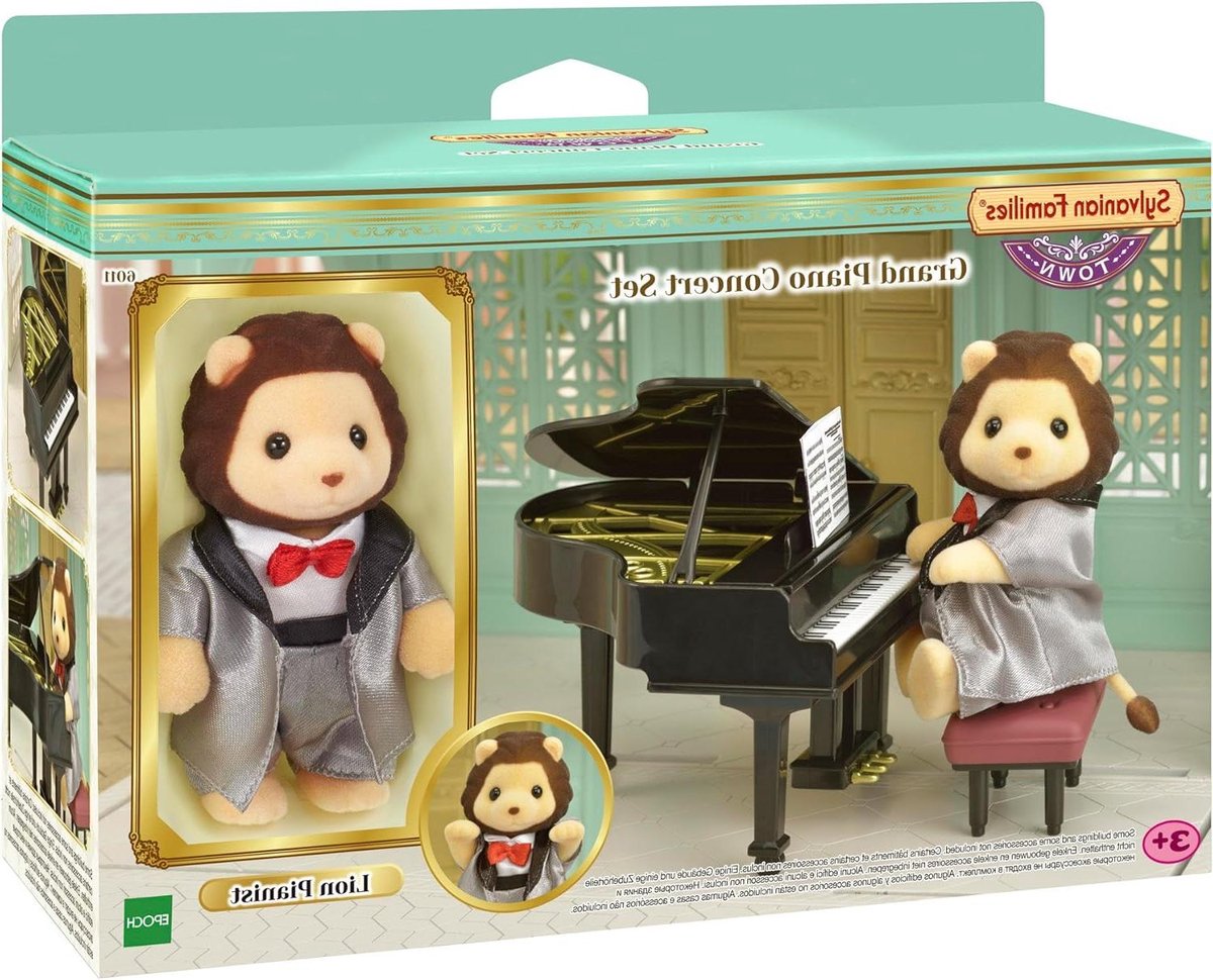 Speelgoed Piano Set - Muziek Speelgoed - Kinderen Spelen - Met Figuur - 1 Set - Zwart