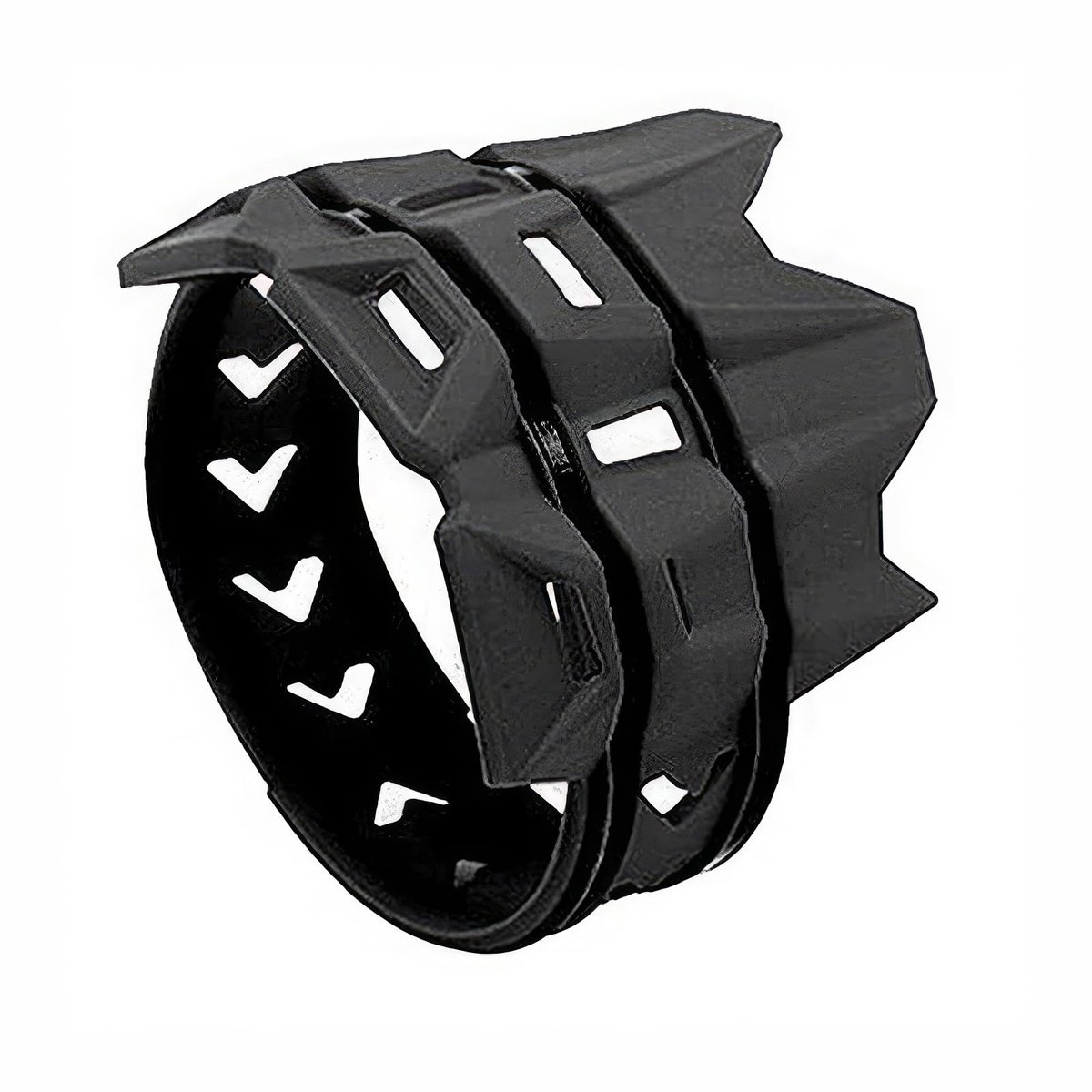 Cosensi - Dailygoods - Dailygoody - Motorfiets vuilput uitlaatdemper beschermer - Hittebestendig rubber - Zwart - Uitlaatpijp bescherming - Geschikt voor motoren - Rubber be