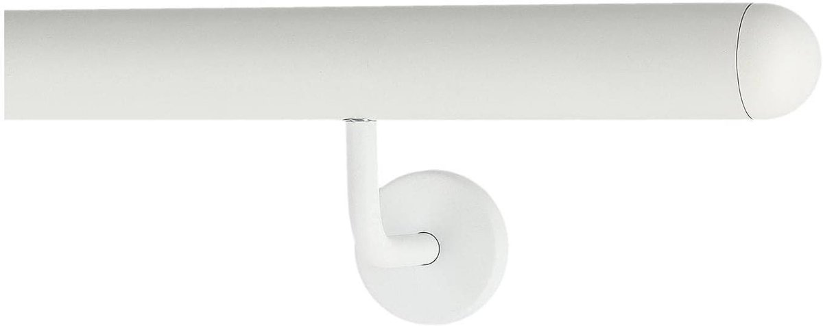 Wandleuning - Trapleuning Balkon - Veilig Lopen - Eenvoudige Montage - 40 cm - Wit