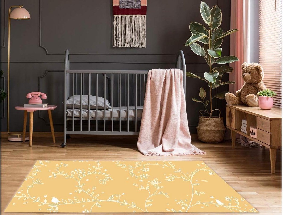 Vloerkleed PVC - Vinyl vloerbedekking - Kinderkamer decoratie - Eenvoudig te reinigen - 95