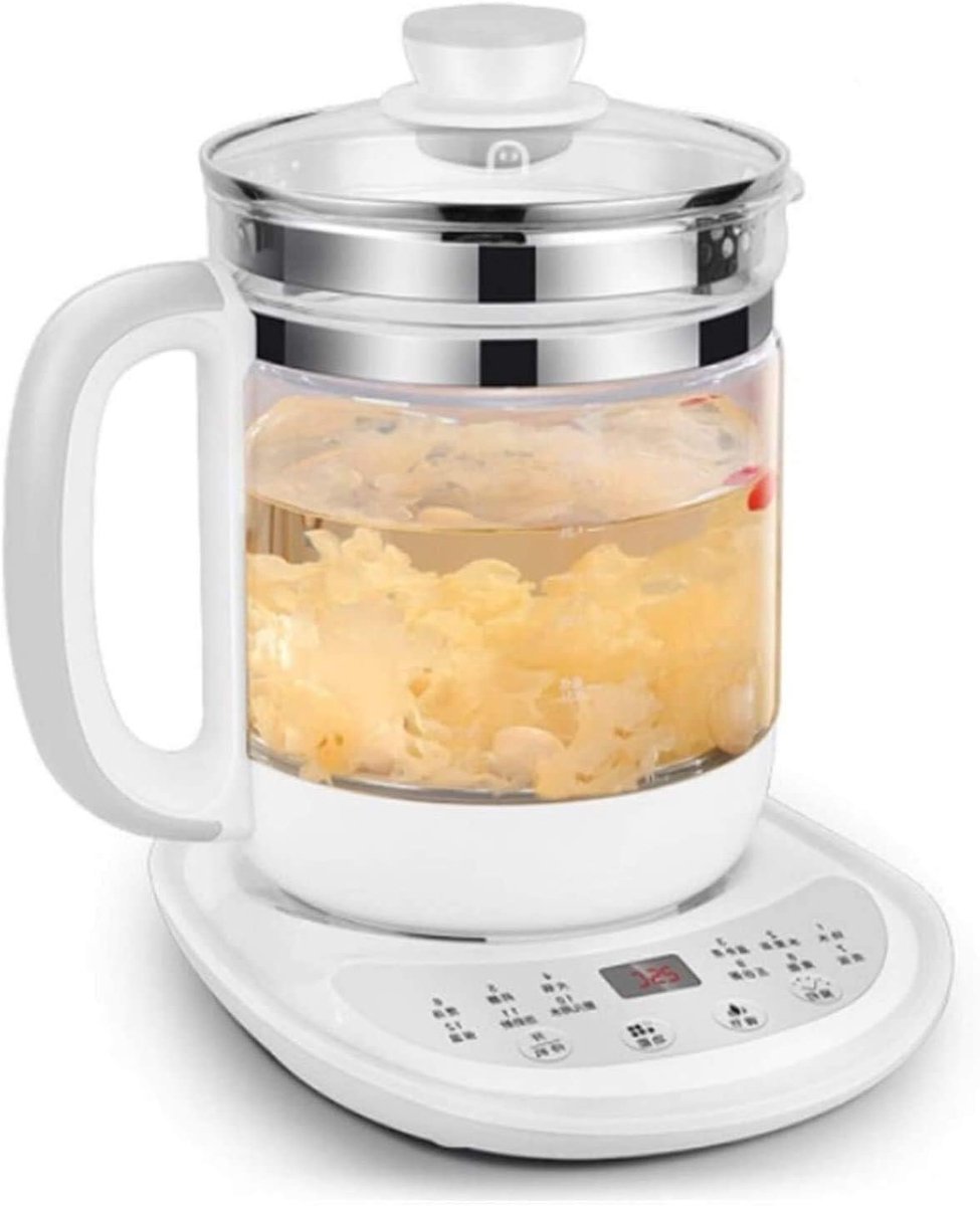 Mini Waterkoker - Theemaker Ketel - Drankjes Bereiden - 12 Kookmodi - 15L Capaciteit - Glas