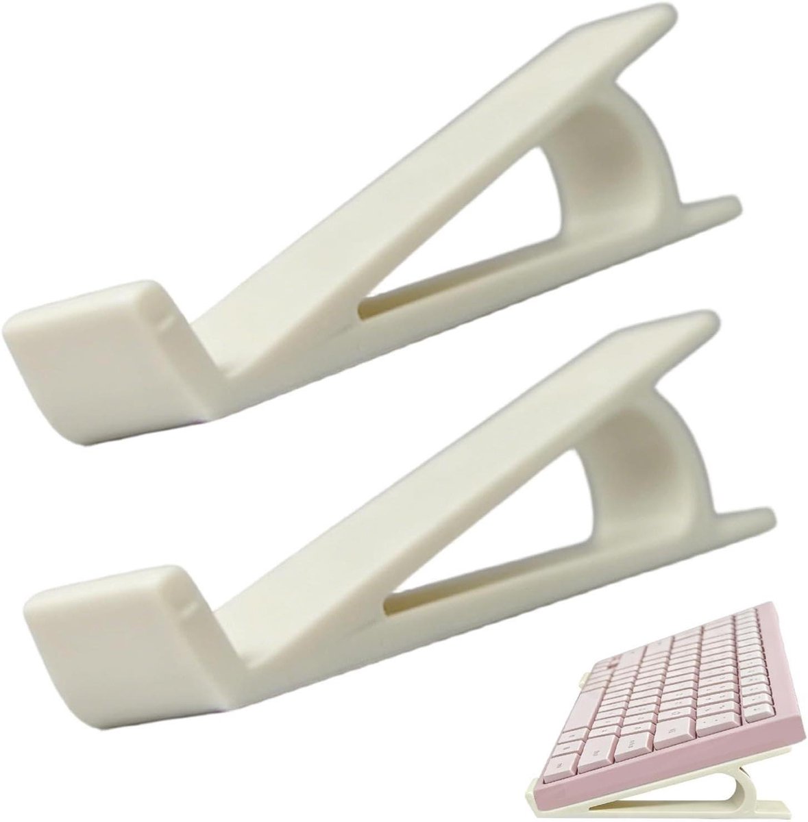 Toetsenbordstandaard - Verhoger bureau - Ergonomisch werken - Universele wig - 11.5 cm - Zwart