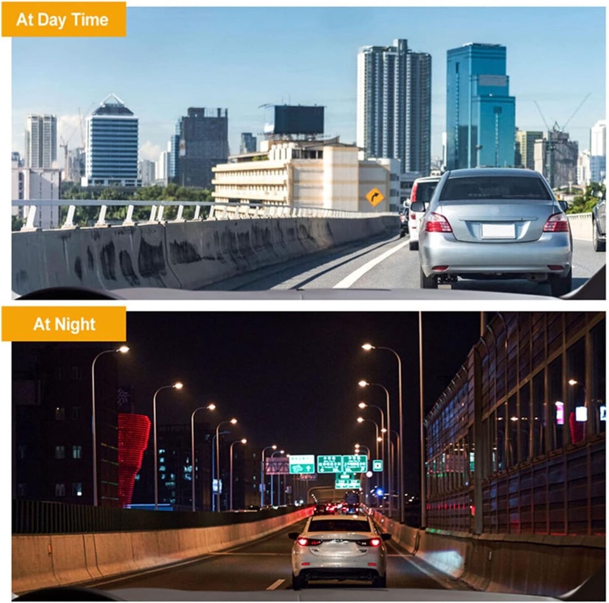 Autocamera Rijrecorder - Dashcam Full HD - Veilig Rijden - Parkeerbewaking - 2 inch Scherm - Zwart – foto 4